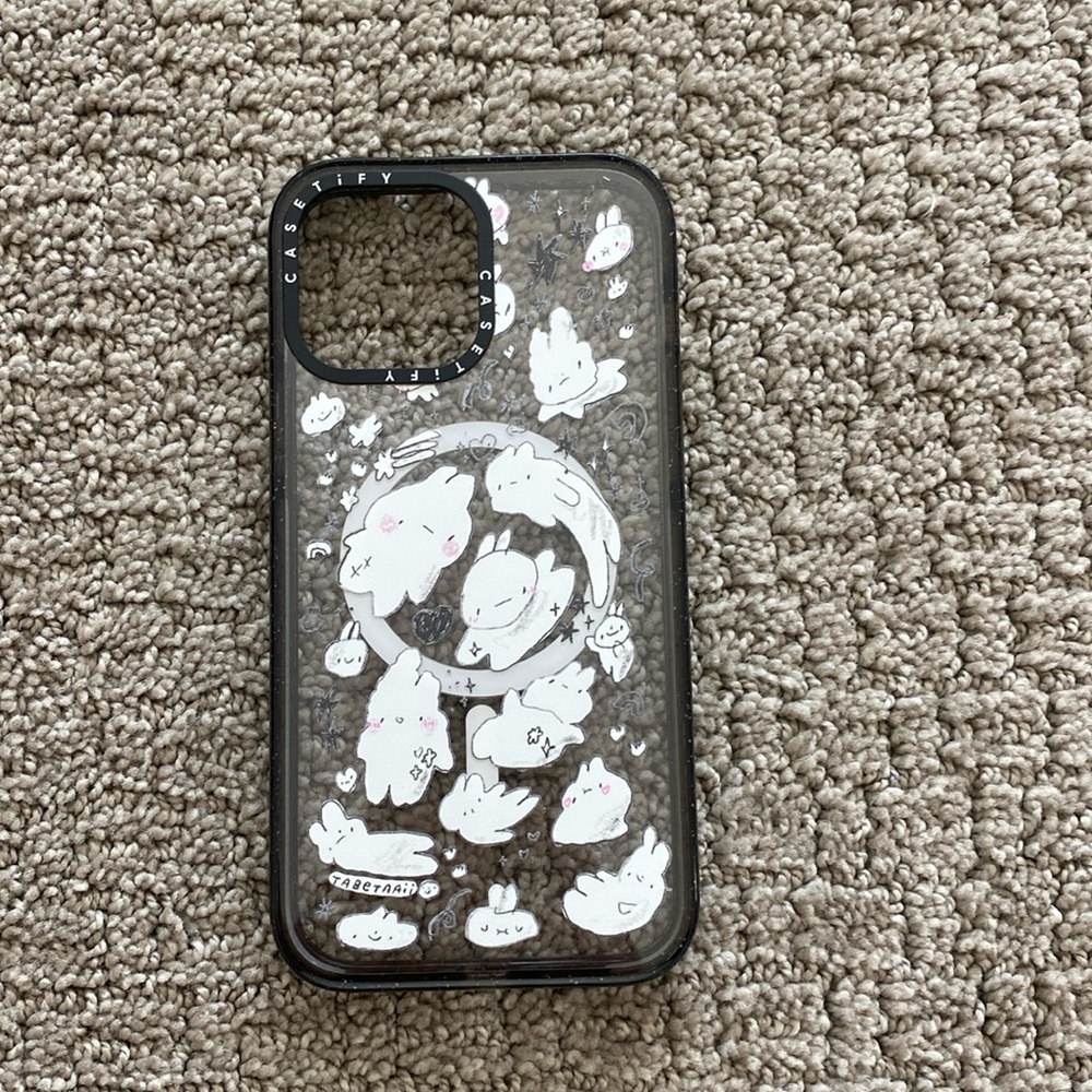 Casetify clear bunny case- Iphone 13 pro max